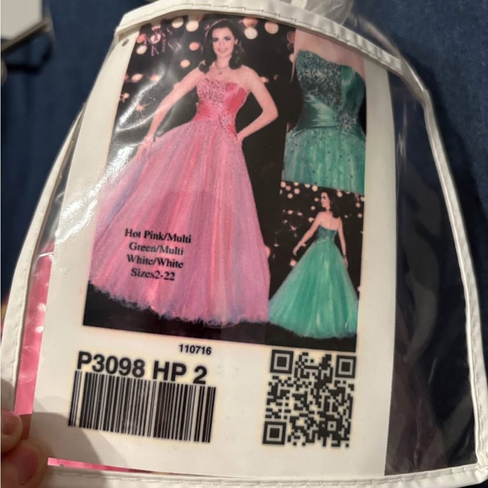 Kiss Kiss Pink Prom Dress